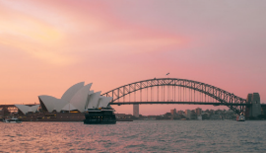 Sydney Hafen in Australien und Oceanien.